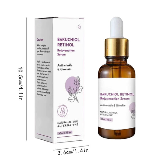 Bakuchiol Retinol Anti-Aging Serum – Collagen-Boosting, Gentle Rejuvenation for Smoother, Firmer, Youthful Skin
